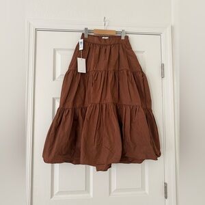 NWT Aritzia Wilfred Sedona Skirt